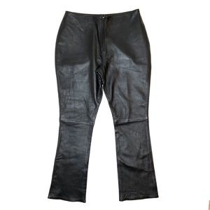 GARSON By REM GARSON Black Leather Pants